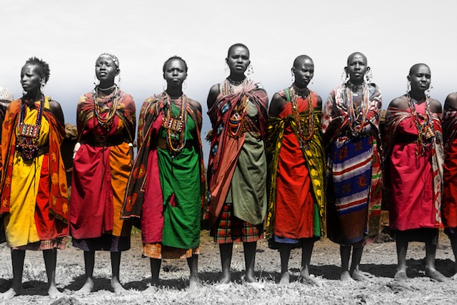 Wild Africa Traditional Clothes Qetty